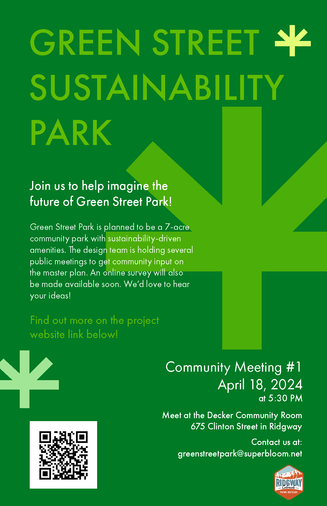 Green Street Park Public Meeting